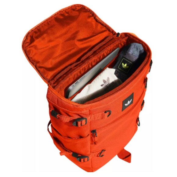 adidas Originals Vista Backpack-Color: Impact Orange/Black - Picture 1 of 4